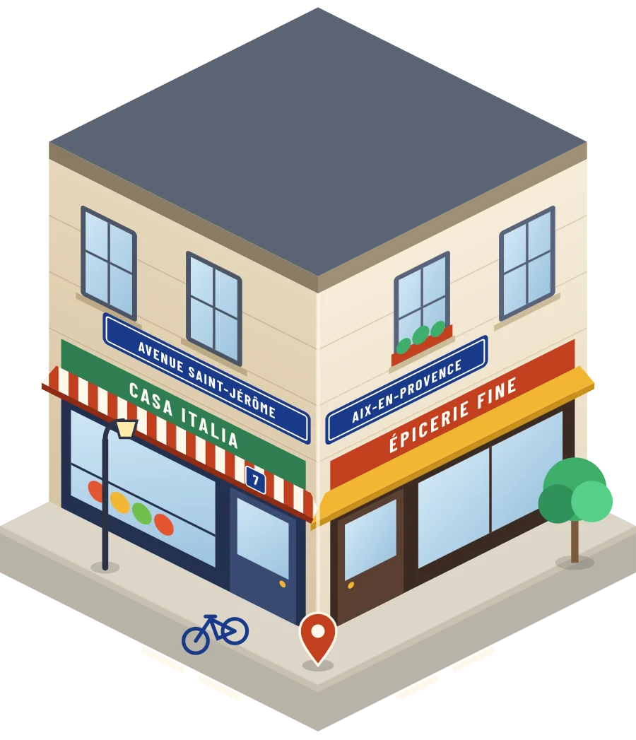 Casa Italia, épicerie fine avenue  Saint-Jérôme à Aix-en-Provence (illustration)