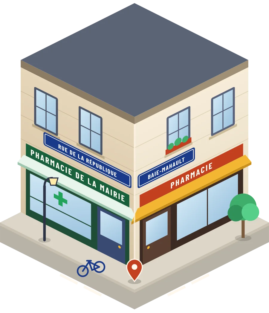 Pharmacie de la Mairie, pharmacie rue de la république à Baie-Mahault (illustration)