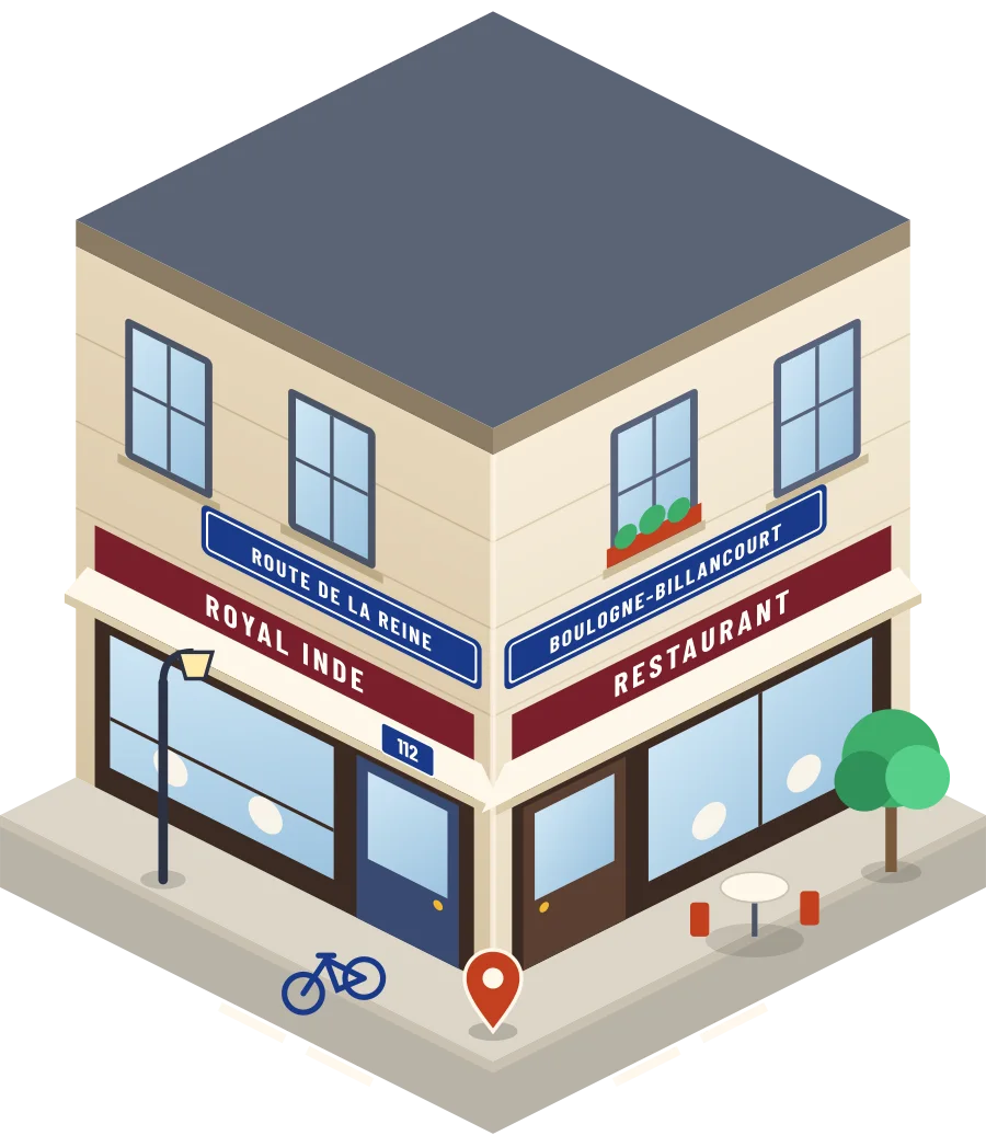 Royal Inde, restaurant route de la Reine à Boulogne-Billancourt (illustration)