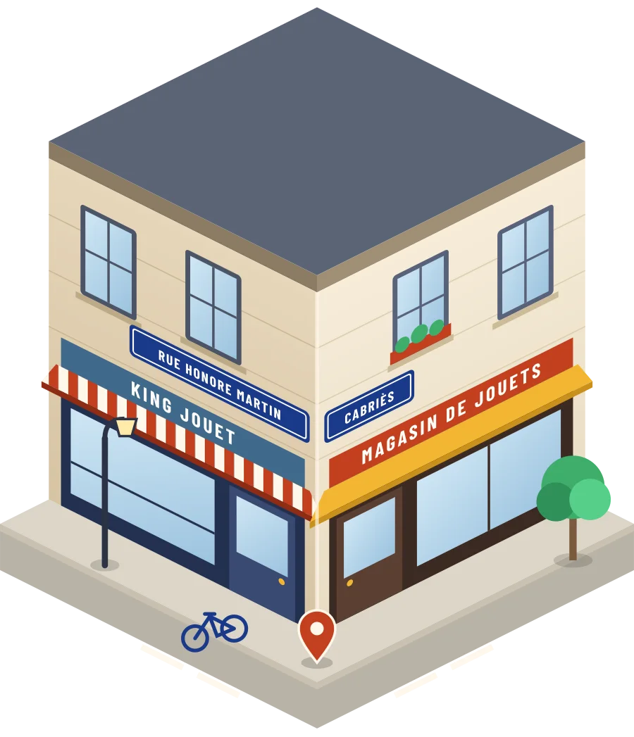 King Jouet, magasin de jouets rue Honore Martin à Cabriès (illustration)