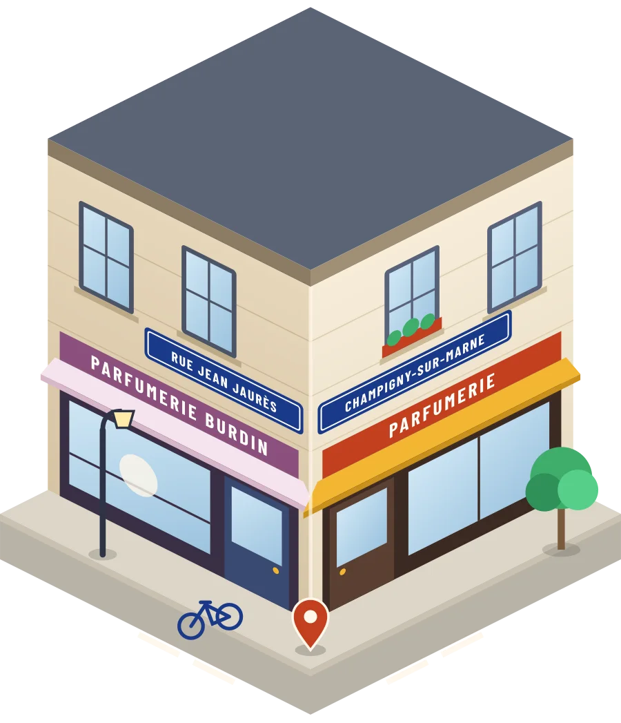 Parfumerie Burdin, parfumerie rue Jean Jaurès à Champigny-sur-Marne (illustration)