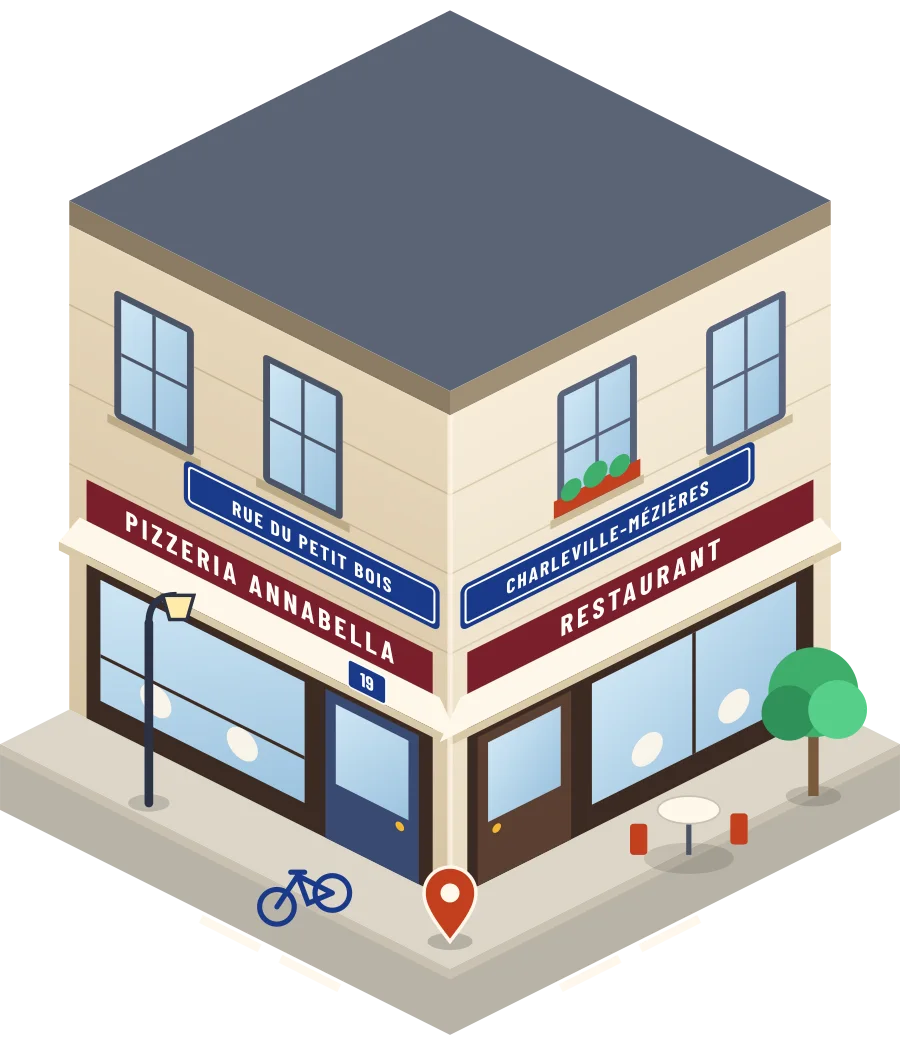 Pizzeria Annabella, restaurant rue du Petit Bois à Charleville-Mézières (illustration)