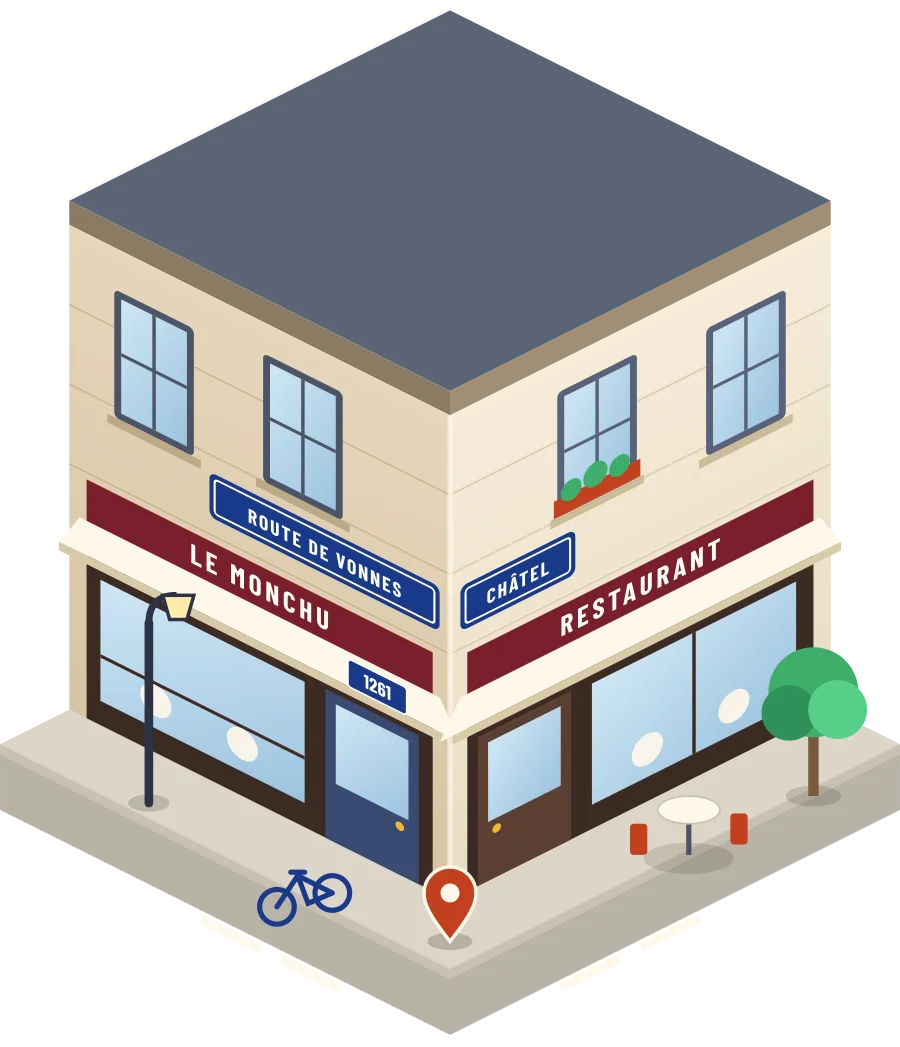 Le Monchu, restaurant route de Vonnes à Châtel (illustration)