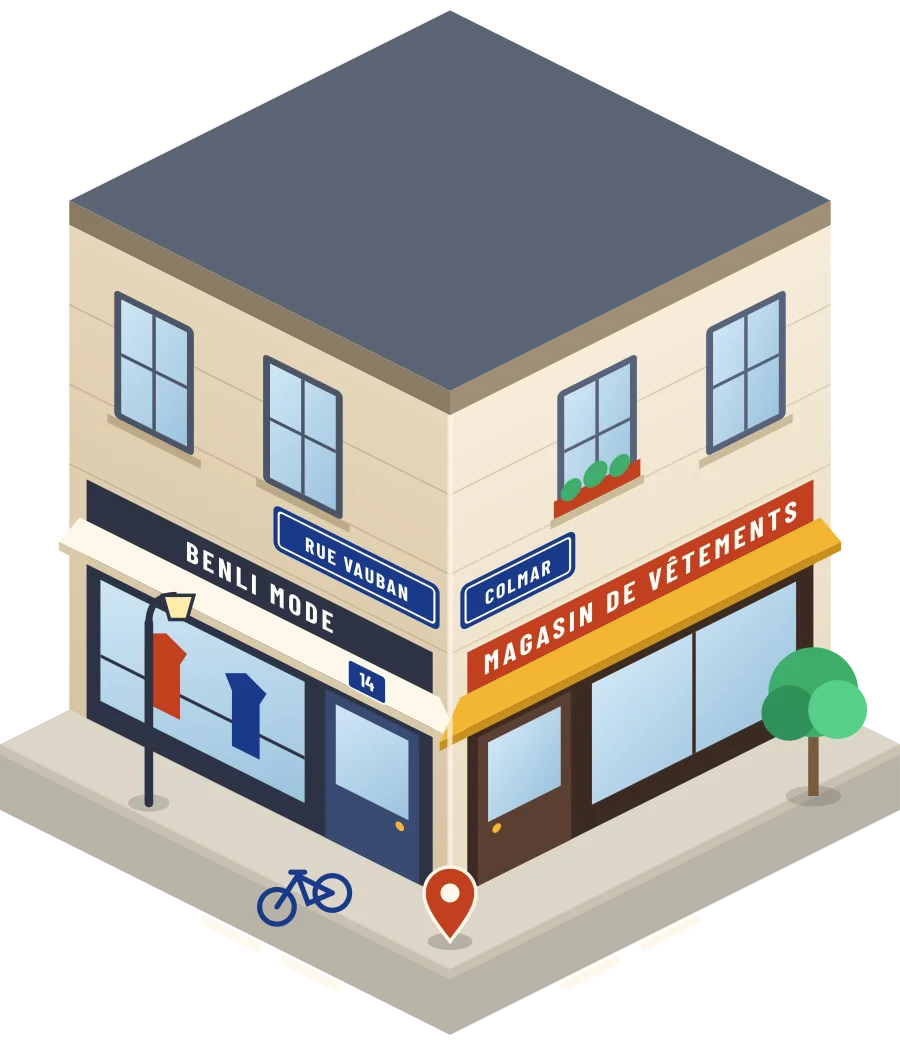 Benli Mode, magasin de vêtements rue Vauban à Colmar (illustration)