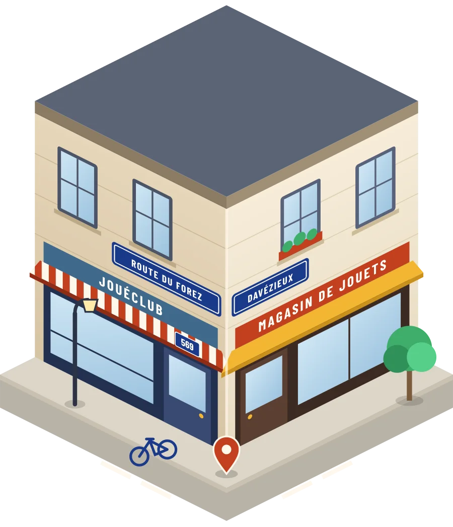 JouéClub, magasin de jouets route du Forez à Davézieux (illustration)