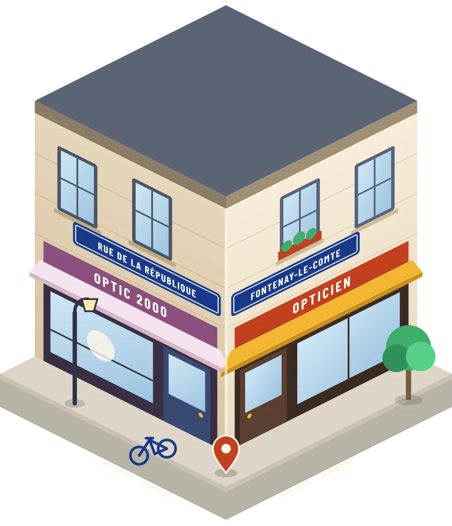 Optic 2000, opticien rue de la république à Fontenay-le-Comte (illustration)
