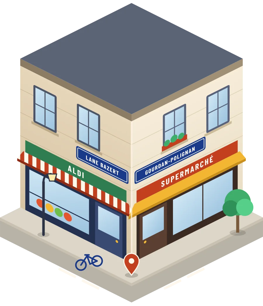 Aldi, supermarché lane Bazert à Gourdan-Polignan (illustration)