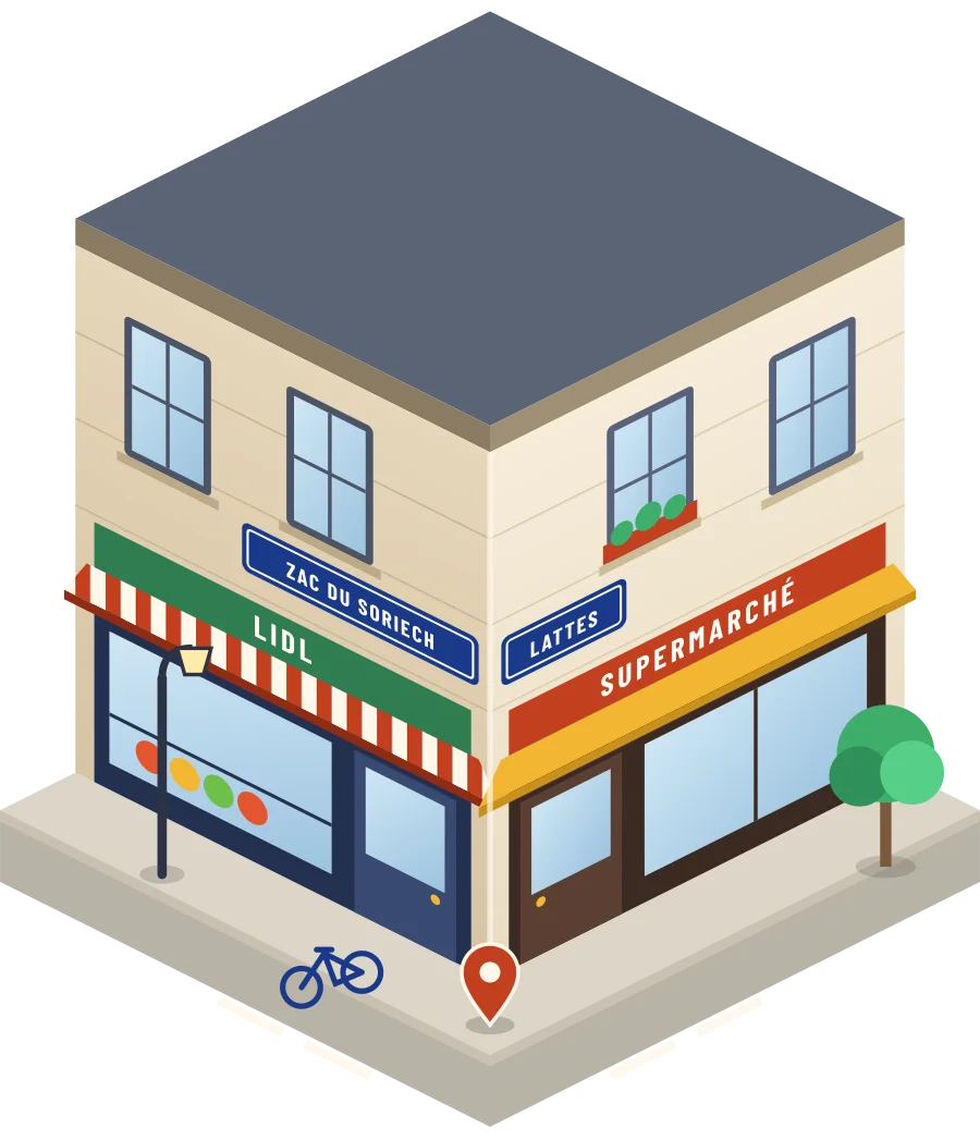 Lidl, supermarché zac du Soriech à Lattes (illustration)
