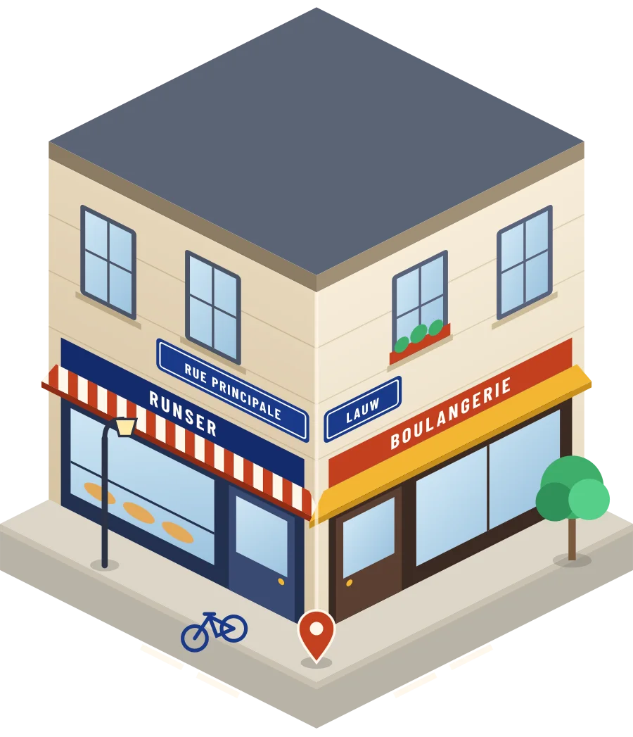 Runser, boulangerie rue Principale à Lauw (illustration)