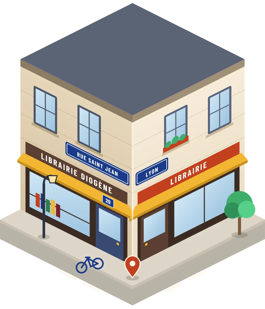 Librairie Diogène, librairie rue Saint Jean à Lyon (illustration)