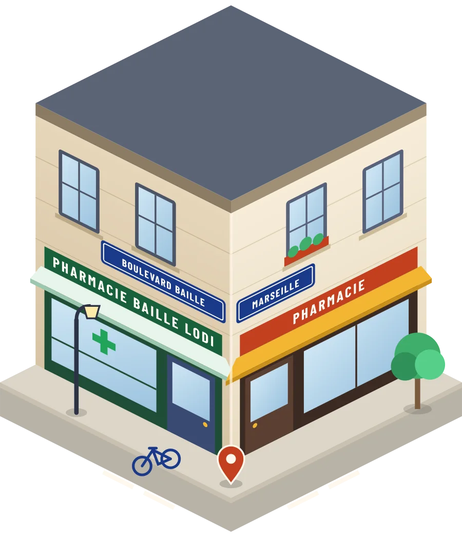 Pharmacie Baille Lodi, pharmacie boulevard baille à Marseille (illustration)