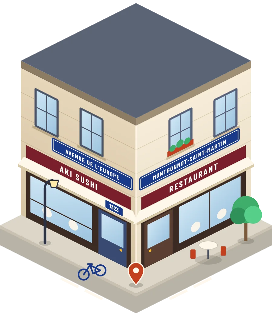 Aki Sushi, restaurant avenue de l’Europe à Montbonnot-Saint-Martin (illustration)