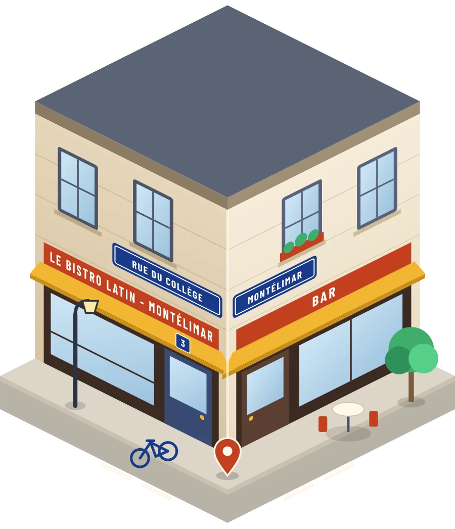Le Bistro Latin - Montélimar, bar rue du Collège à Montélimar (illustration)
