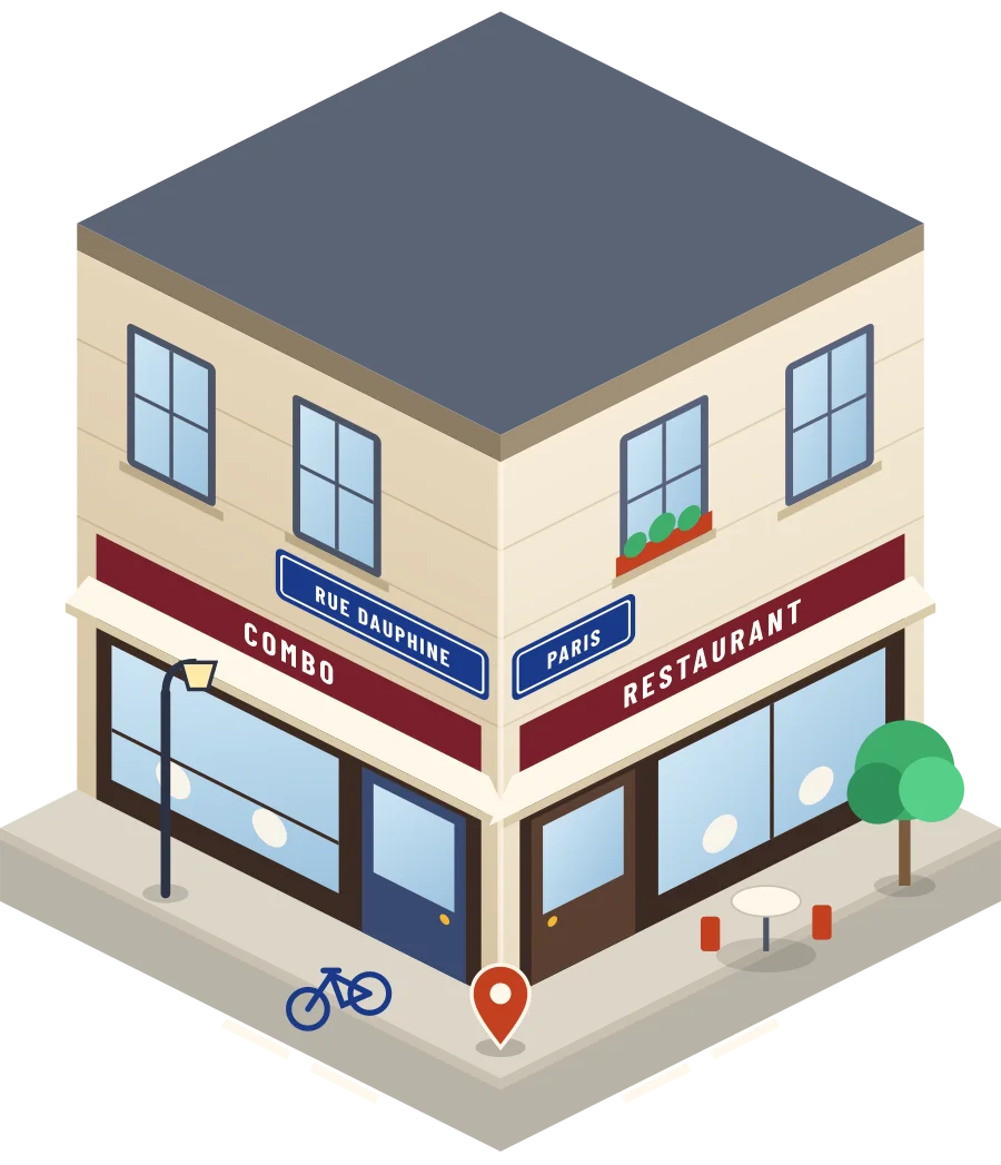 Combo, restaurant rue Dauphine à Paris (illustration)