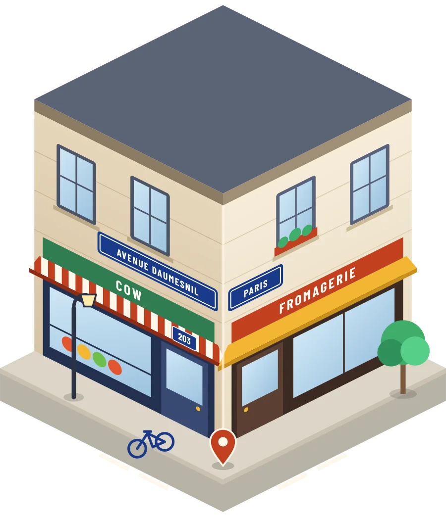 COW, fromagerie avenue Daumesnil à Paris (illustration)