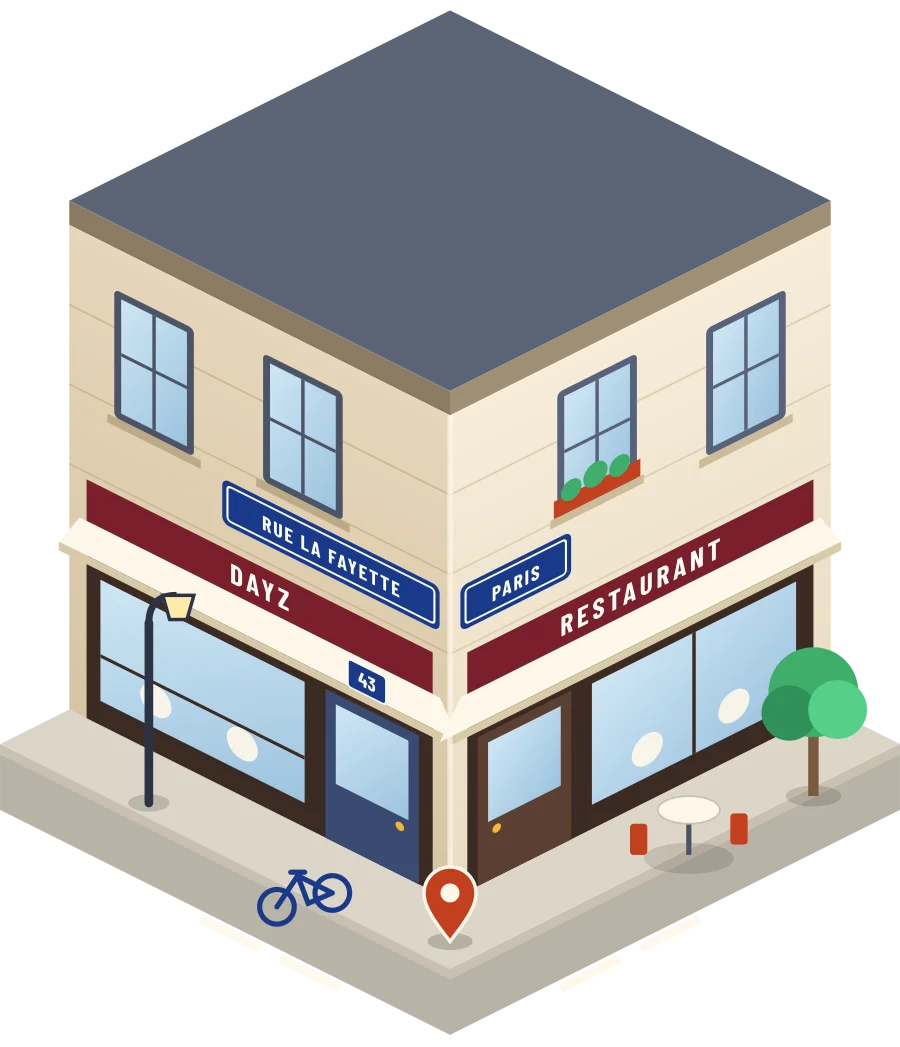 Dayz, restaurant rue la Fayette à Paris (illustration)
