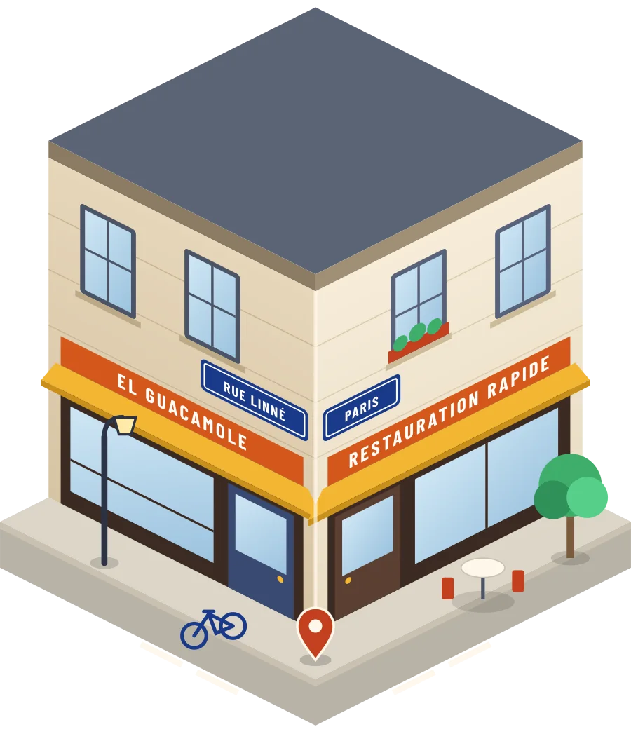El Guacamole, restauration rapide rue Linné à Paris (illustration)