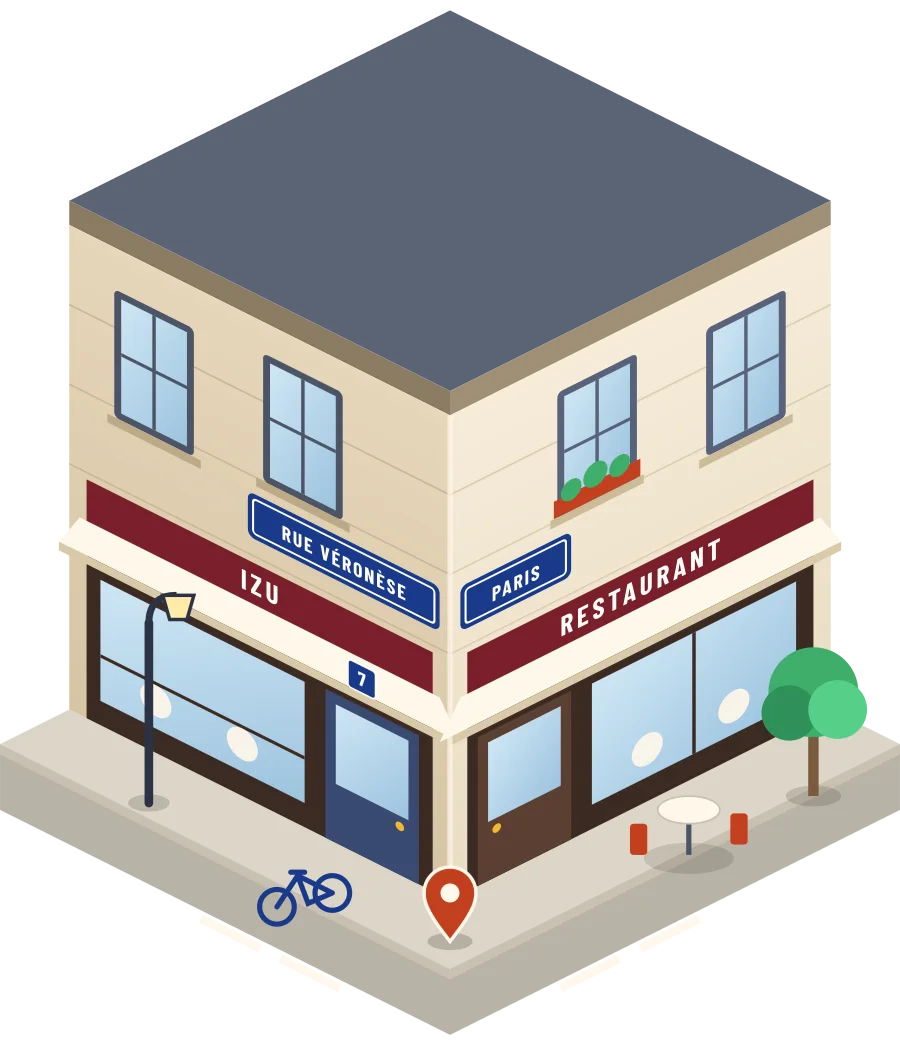 Izu, restaurant rue Véronèse à Paris (illustration)
