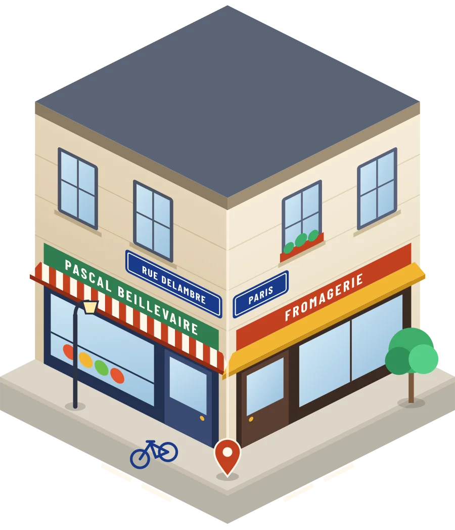 Pascal Beillevaire, fromagerie rue Delambre à Paris (illustration)