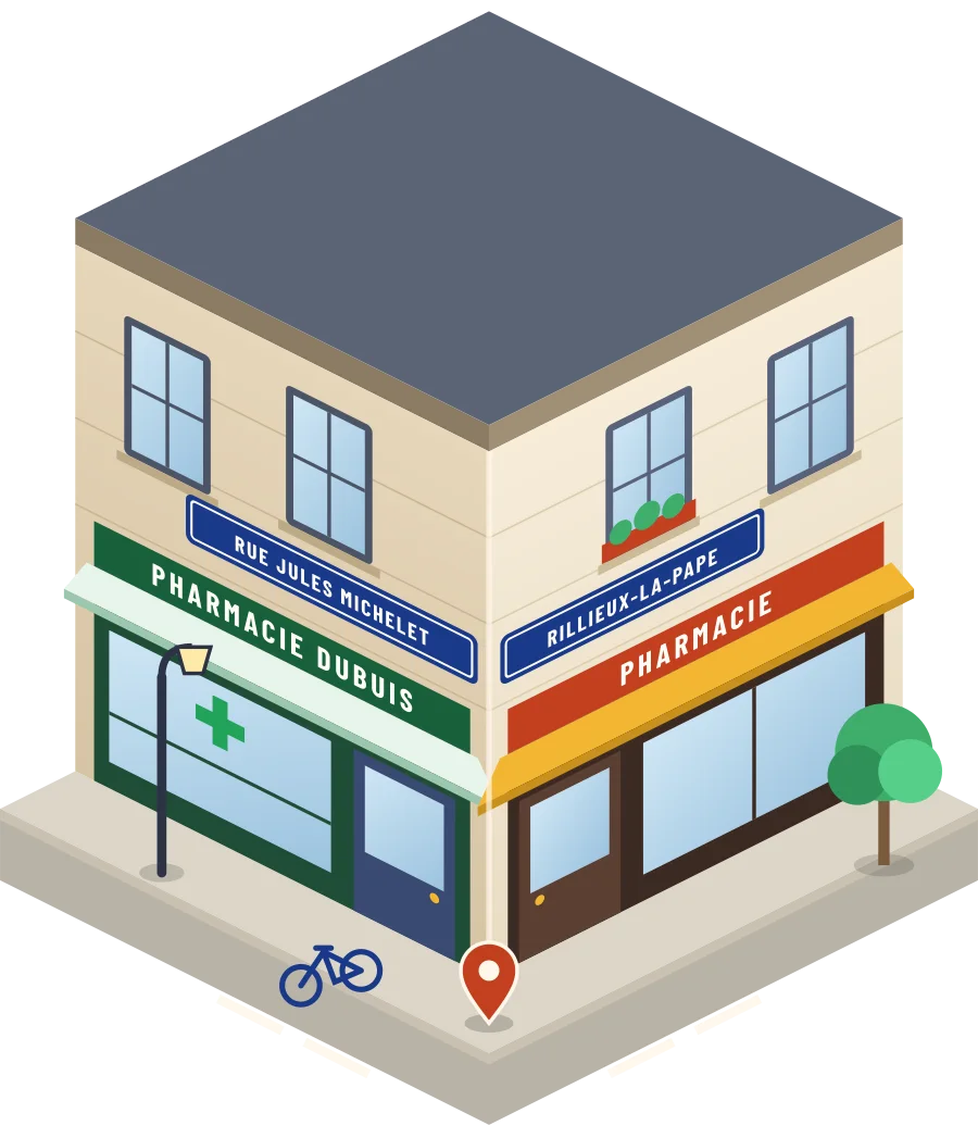 Pharmacie Dubuis, pharmacie rue Jules Michelet à Rillieux-la-Pape (illustration)