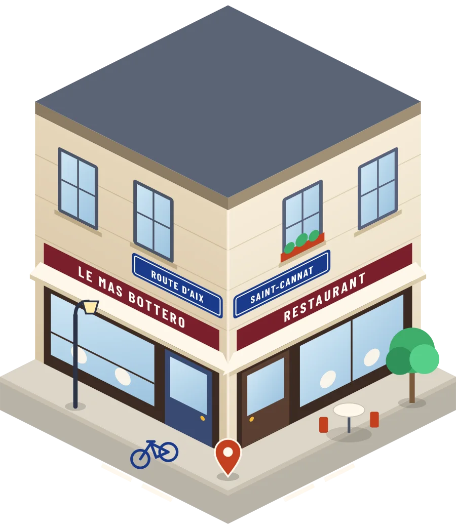 Le Mas Bottero, restaurant route d’Aix à Saint-Cannat (illustration)