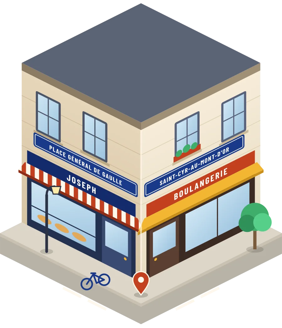 Joseph, boulangerie place Général de Gaulle à Saint-Cyr-au-Mont-d'Or (illustration)