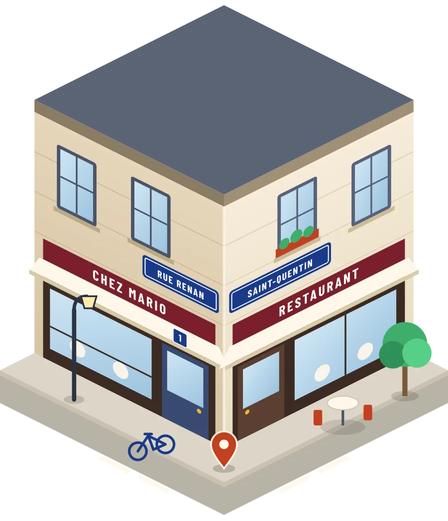 Chez Mario, restaurant rue Renan à Saint-Quentin (illustration)