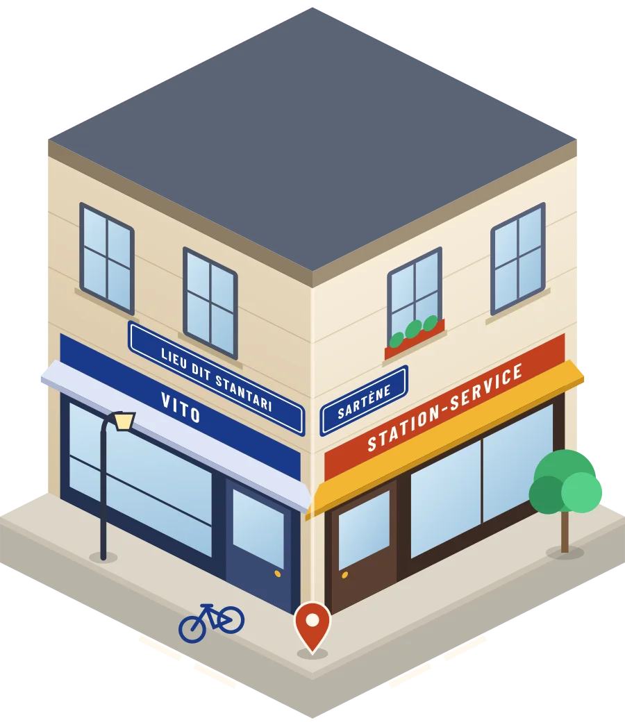 Vito, station-service lieu Dit Stantari à Sartène (illustration)
