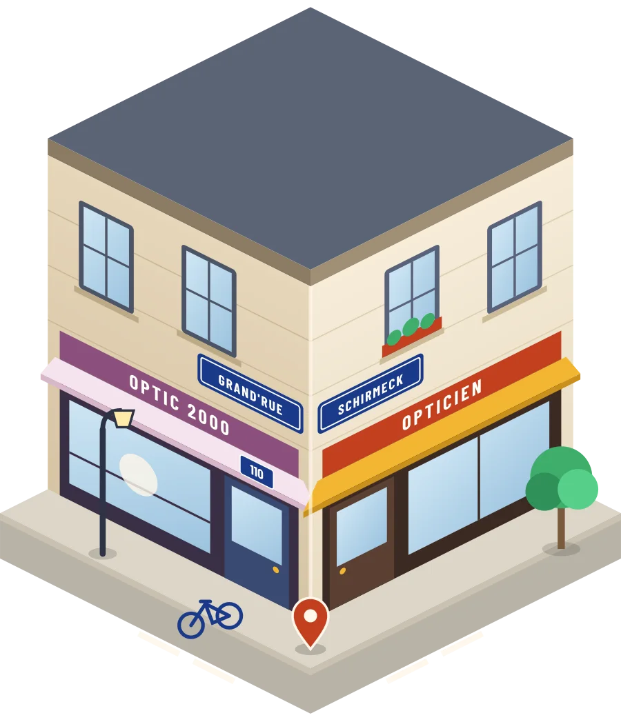 Optic 2000, opticien grand'Rue à Schirmeck (illustration)