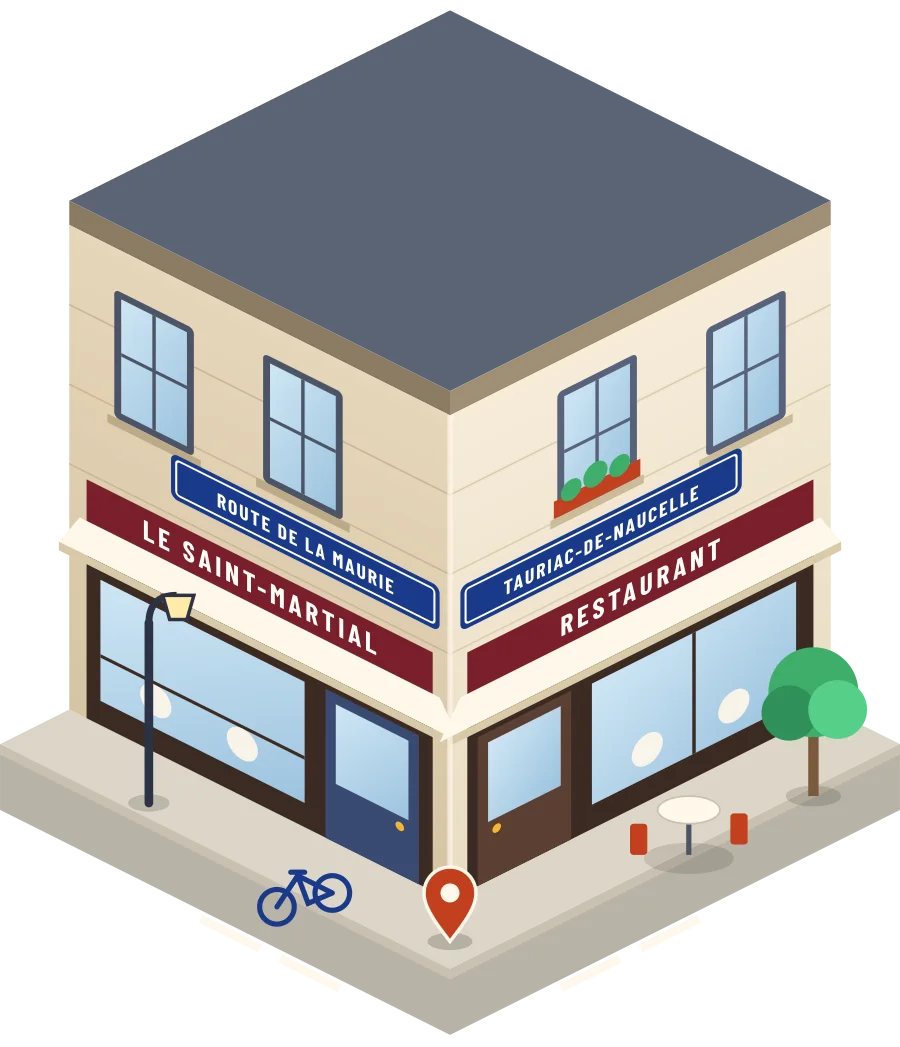 Le Saint-Martial, restaurant route de la Maurie à Tauriac-de-Naucelle (illustration)