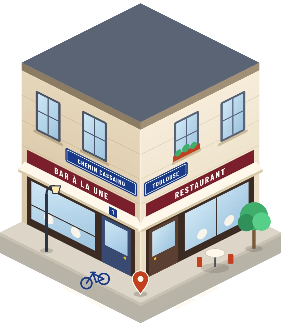 Bar à la Une, restaurant chemin Cassaing à Toulouse (illustration)