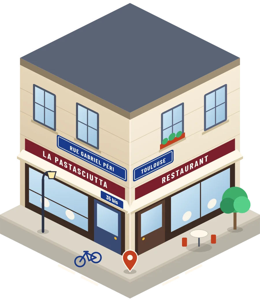 La Pastasciutta, restaurant rue Gabriel Péri à Toulouse (illustration)