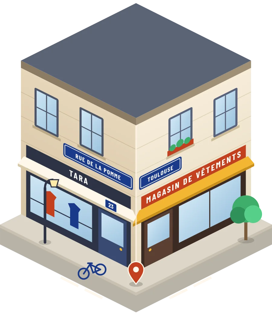 Tara, magasin de vêtements rue de la Pomme à Toulouse (illustration)
