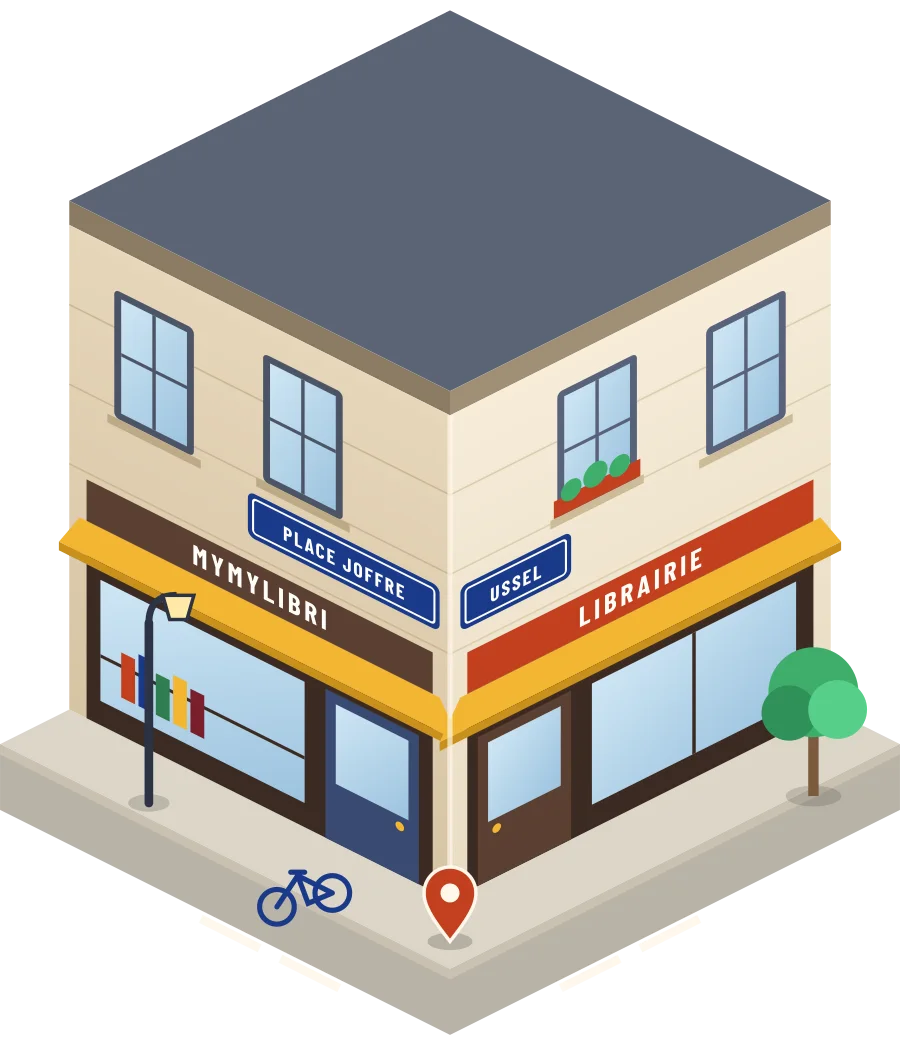 MymyLibri, librairie place Joffre à Ussel (illustration)
